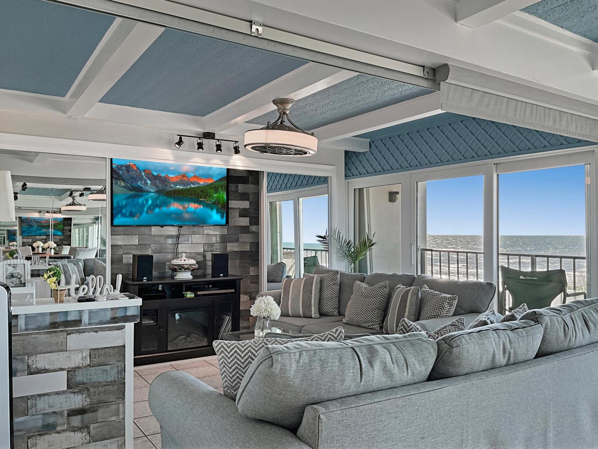 Amazing And Spectacular Ocean And Beach Views In Galveston Exteriér fotografie